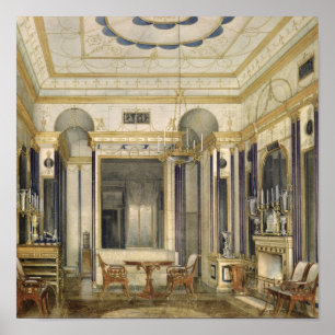 Póster Sala de Desenho da Imperatriz Maria