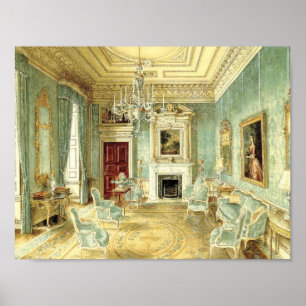 Poster Sala de Desenho em Ditchley por Alexandre Serebria