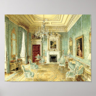 Poster Sala de Desenho em Ditchley por Alexandre Serebria