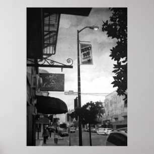 Póster Sala de estar do diabo vermelho