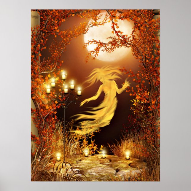 Poster Sala de Halloween (Frente)