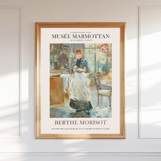 Poster Sala de Jantar Berthe Morisot 1886 Exposição Arte