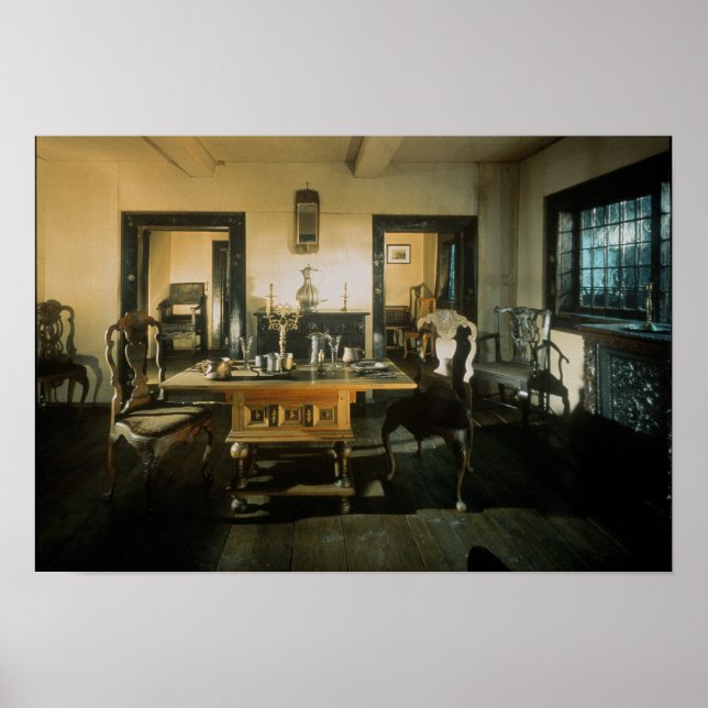 Póster Sala de jantar no Palácio de Verão (Frente)