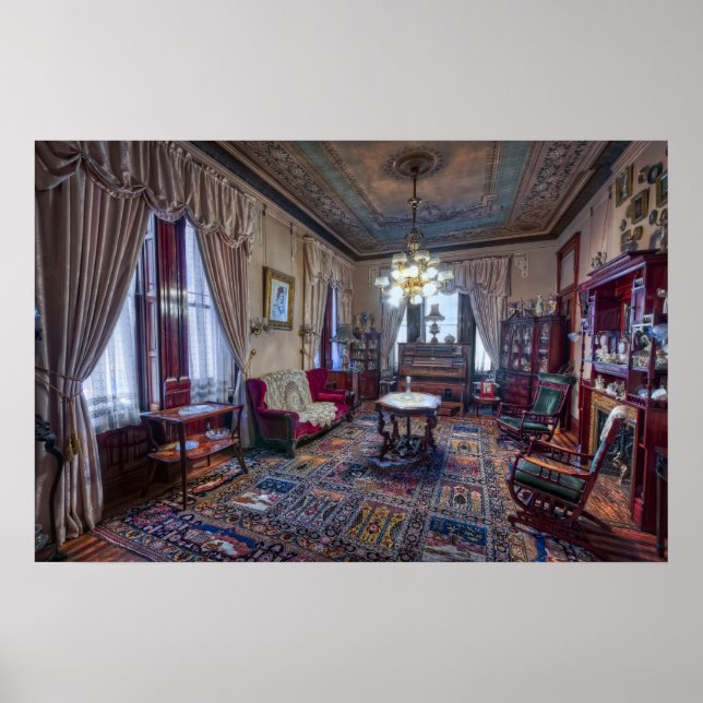 Póster Sala de Música do Rei Cobre - Butte Montana (Frente)