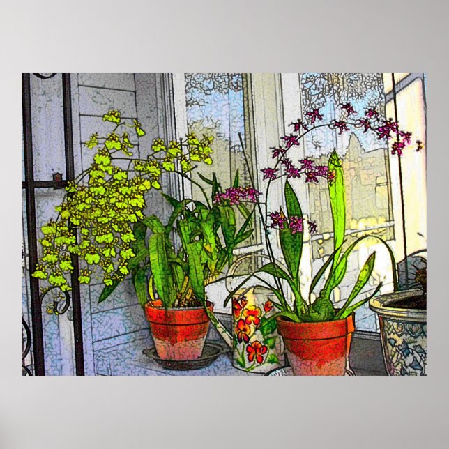 Póster Sala do Jardim (Frente)