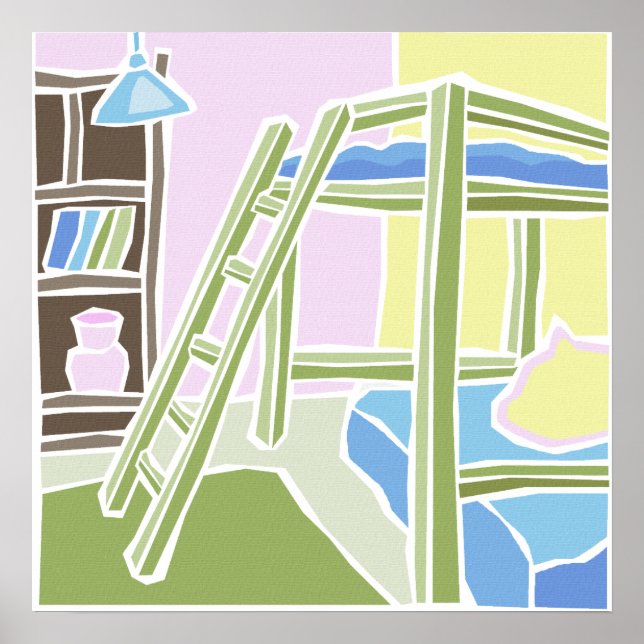 Poster Sala para Crianças (Frente)