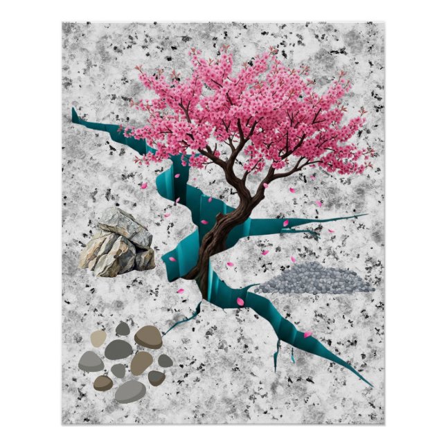Póster Sala, Quarto e Escritório (Frente)