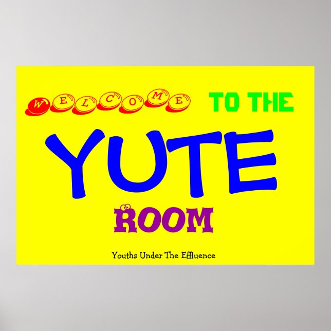 Póster Sala Yute (Frente)