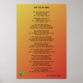 Poster Salad Bowl