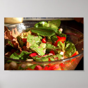 Póster Salada do jardim
