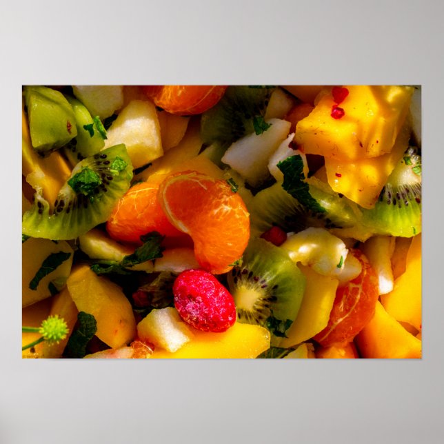 Poster Salade de fruits (Frente)