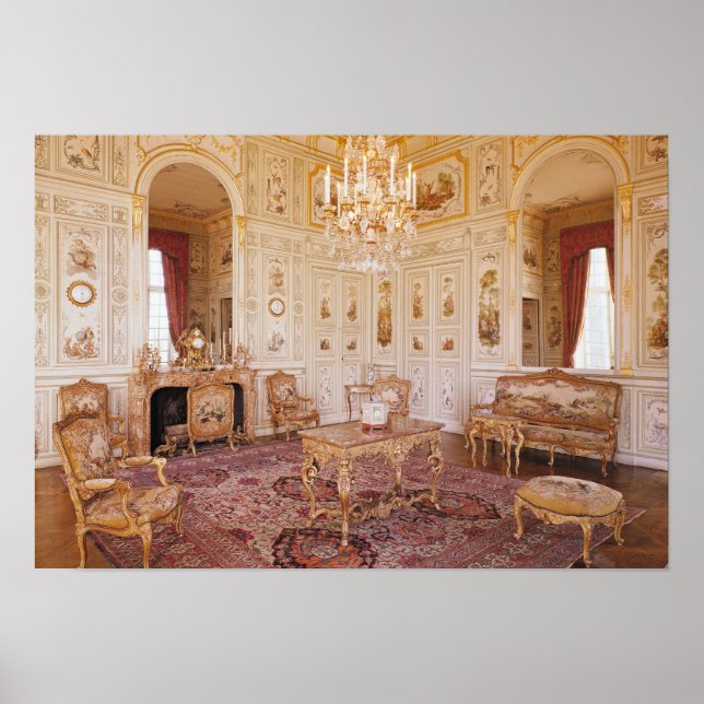 Póster Salão Chinois, c.1740 (Frente)