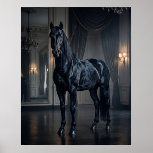 Poster Salão de Baile Midnight Horse