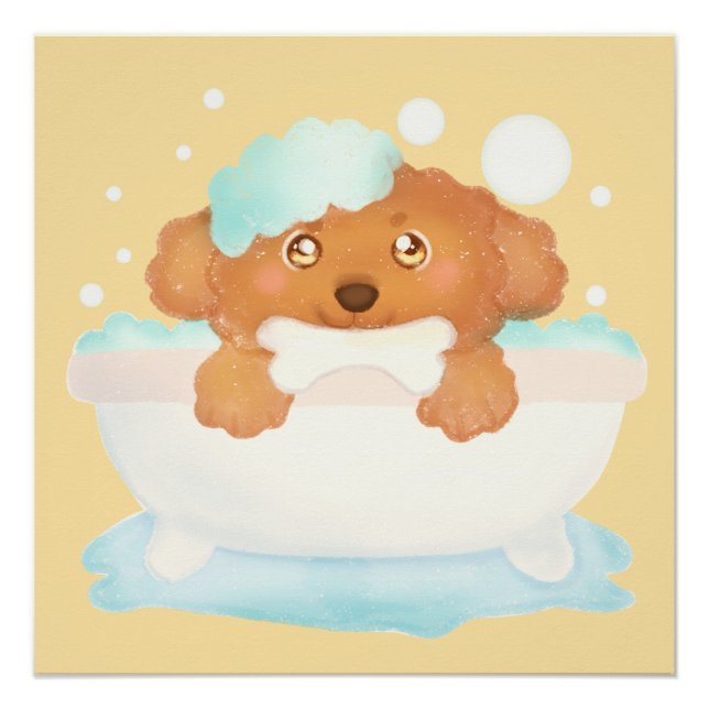 Póster Salão de Pet Canino (Frente)