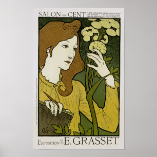 Poster Salão des Cent ~ Exposition de E. Grasset