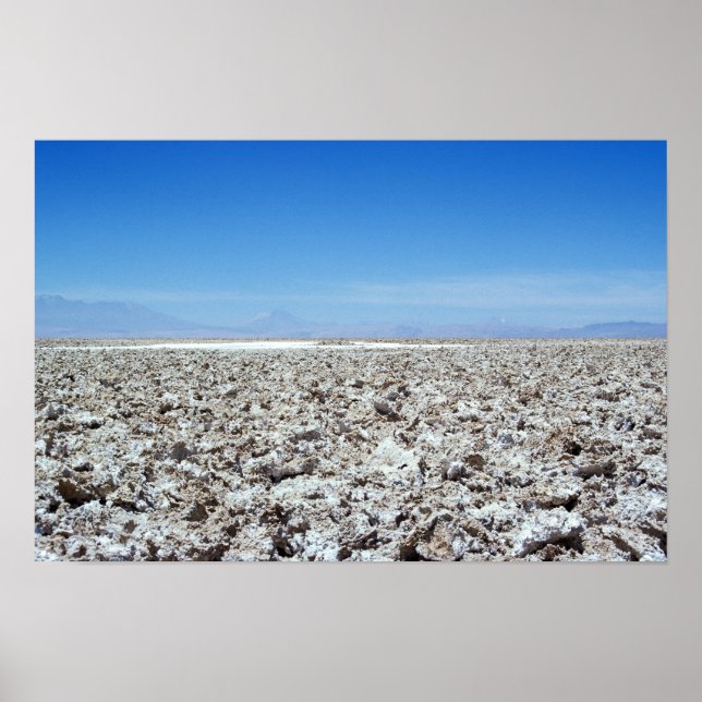 Poster Salar de Atacama - deserto de Atacama, Chile (Frente)
