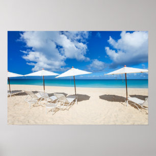 Poster Salas de estar na praia