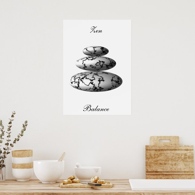 Poster Saldo Zen (Cozinha)