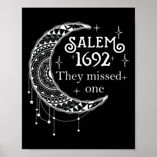 Poster Salem 1692 Perderam Um - Salem Witch 1692 Hall