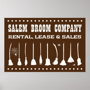 POSTER SALEM BROOM COMPANHIA