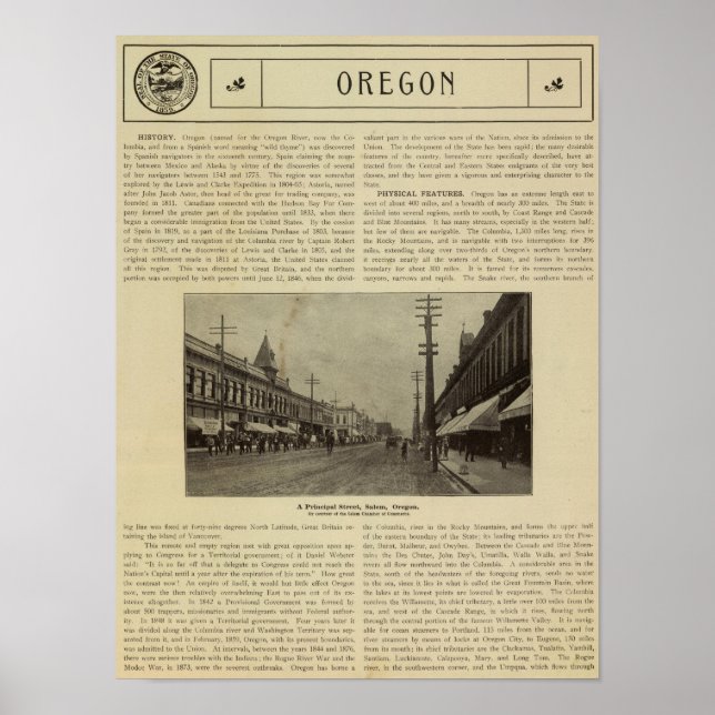 Póster Salem, ou rua (Frente)