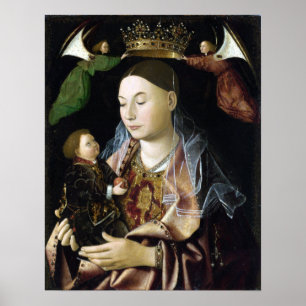 Poster Salgar de Antonello a Dinamarca Messina Madonna