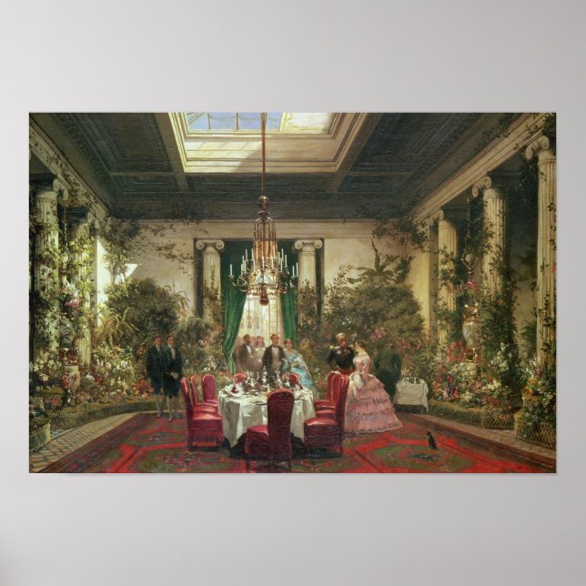 Póster Salle-a-Manger, da Princesa Mathilde (Frente)