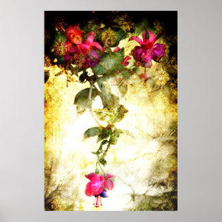 Póster Salm 23 (Poster de Arte Floral)