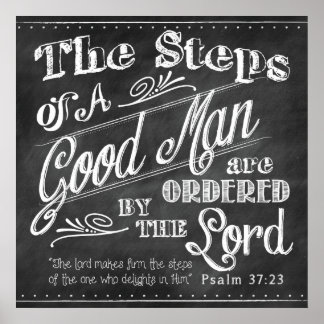 Poster Salm 37:23