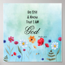 Salm 46:10 Fique quieto