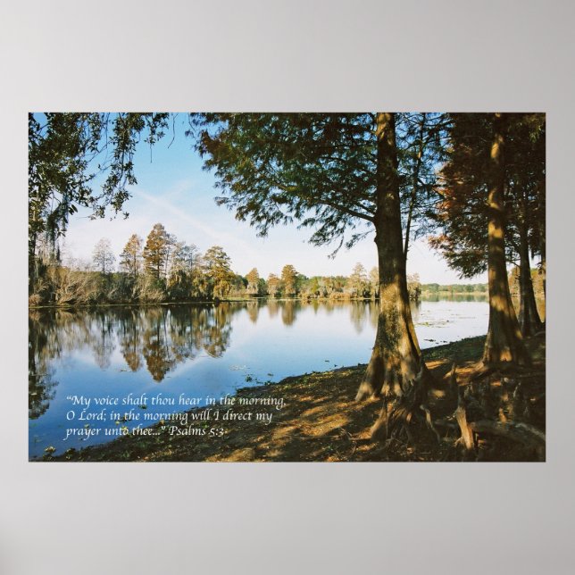 Póster Salm 5:3 (Frente)