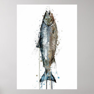 Poster Salmão Frutos do Mar