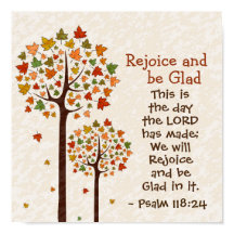 Salmo 118:24 Este é o dia que o Senhor fez