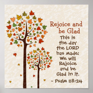 Poster Salmo 118:24 Este é o dia que o Senhor fez