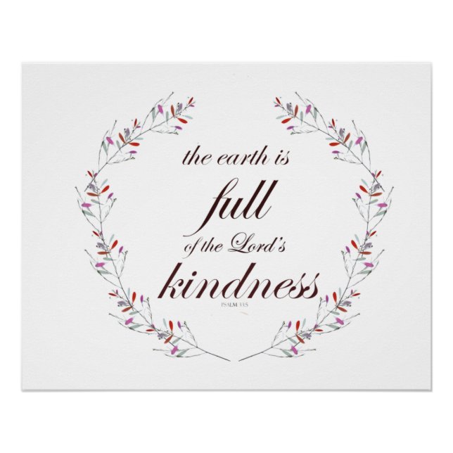 Póster Salmo 33 (Frente)