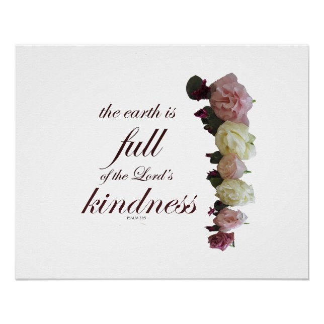 Póster Salmo 33 (Frente)