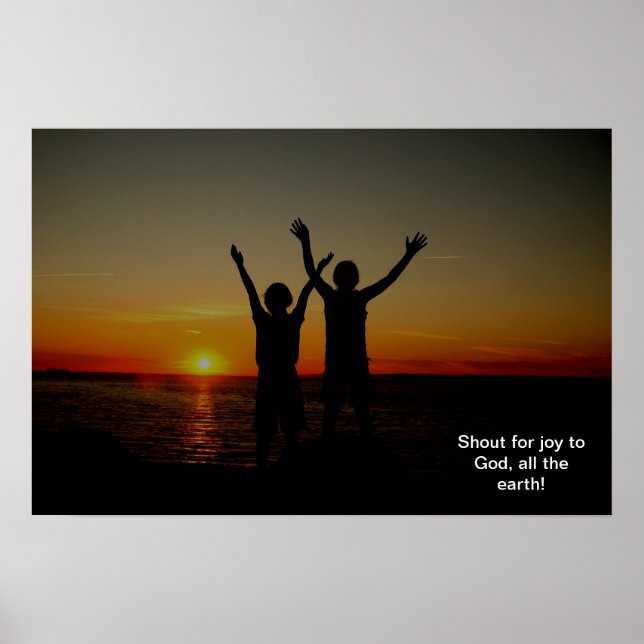 Póster Salmo 66:1 (Frente)