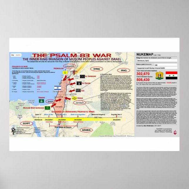 Poster Salmo 83 Guerra 1 (Frente)