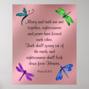 Poster Salmo 85:10-11