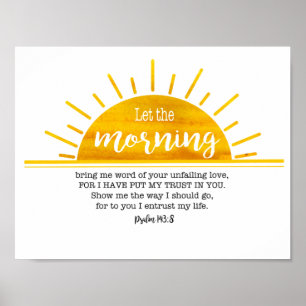 Poster Salmo amarelo de Sun