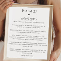 Salmo Simples 23 O SENHOR é meu Pastor