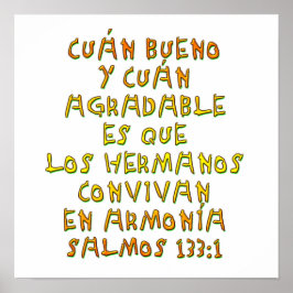 Poster Salmos 133:1