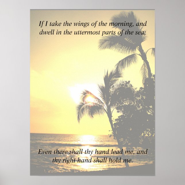 Póster Salmos 139 (Frente)