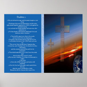 Poster Salmos capítulo 02 Cartazes 2