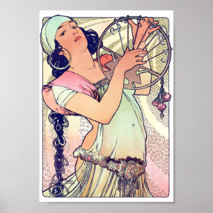 Poster Salomão, Alphonse Mucha