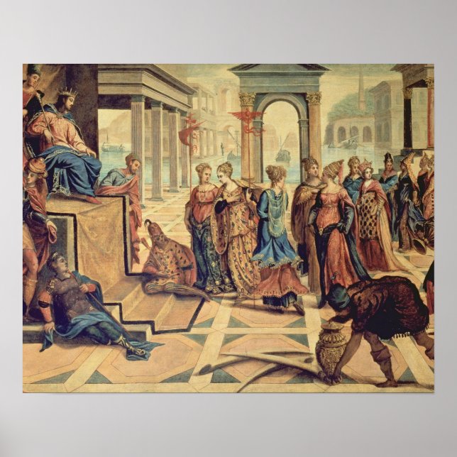 Póster Salomão e Rainha de Sheba (Frente)