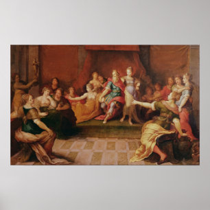 Póster Salomão e suas Mulheres