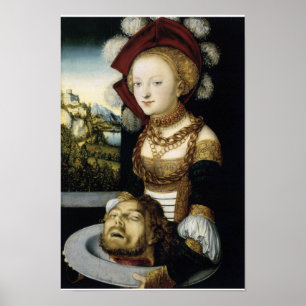 Póster Salome Com Cabeça de João Batista