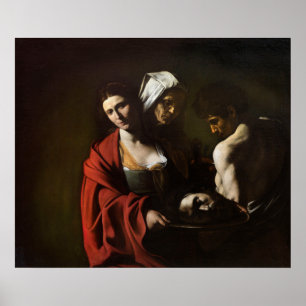Poster Salomé com o Chefe de João Batista