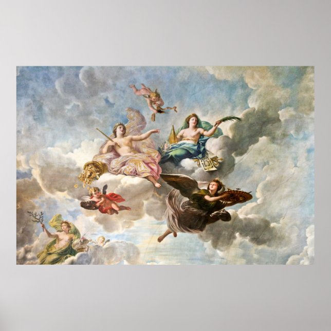 Póster Salon de l'Abondance - Versão Subjugada (Frente)